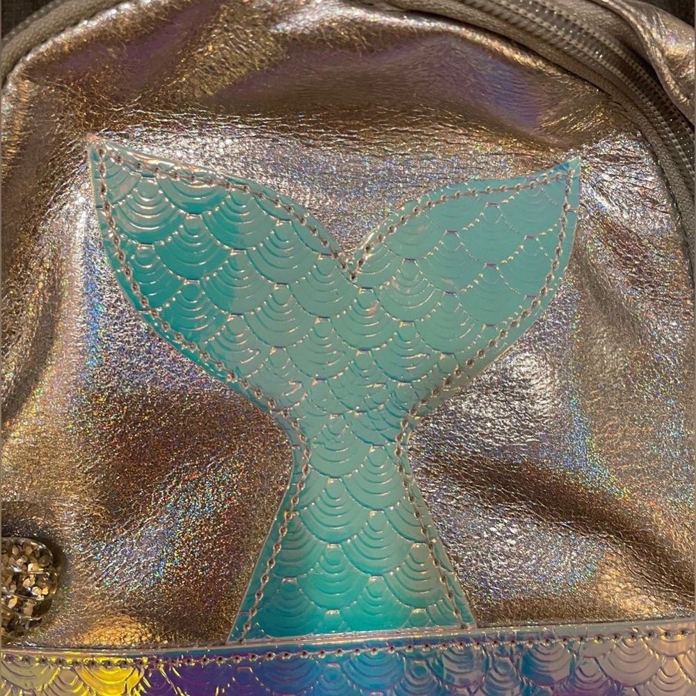 Cat & Jack Girls Mermaid Tail Backpack - Small - Picture 2 of 7